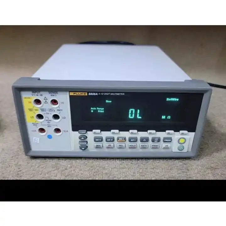 Used Fluke 8808A Digital Bench Multimeter Precision Multimeter