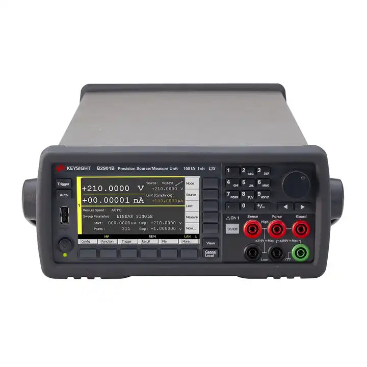 Keysight B2901B Precision Source/Measure Unit (1-channel, 100 fA)