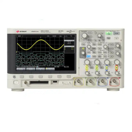 Keysight Bandwidth of 200 MHz 4 analog channels 8 digital  MSOX2024A mixed signal oscilloscope - XG eqpt