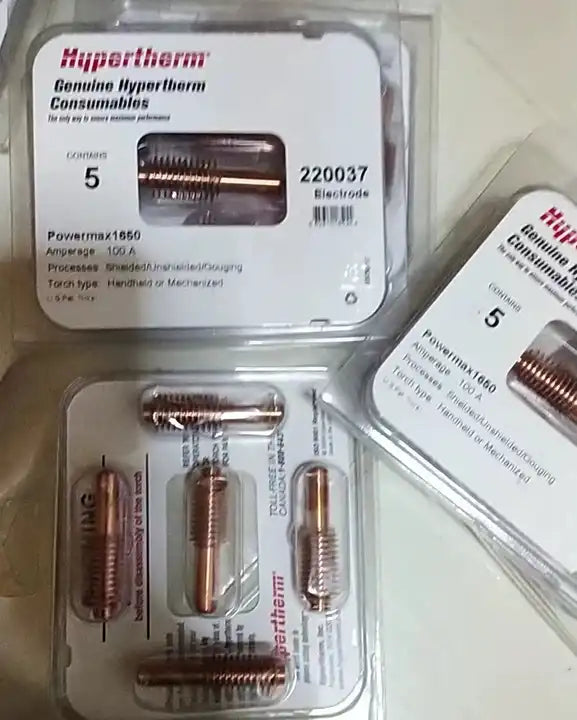 Hypertherm's  HyPerformance Plasma Consumables,HPR Swirl ring and Electrode