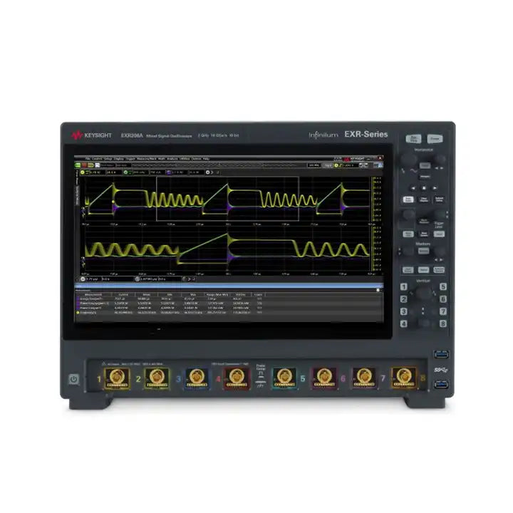 keysight Infiniium EXR-Series Oscilloscopes 500 MHz to 6 GHz 4 or 8 analog channels - XG eqpt