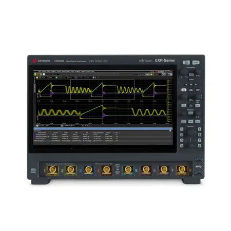 keysight Infiniium EXR-Series Oscilloscopes 500 MHz to 6 GHz 4 or 8 analog channels - XG eqpt