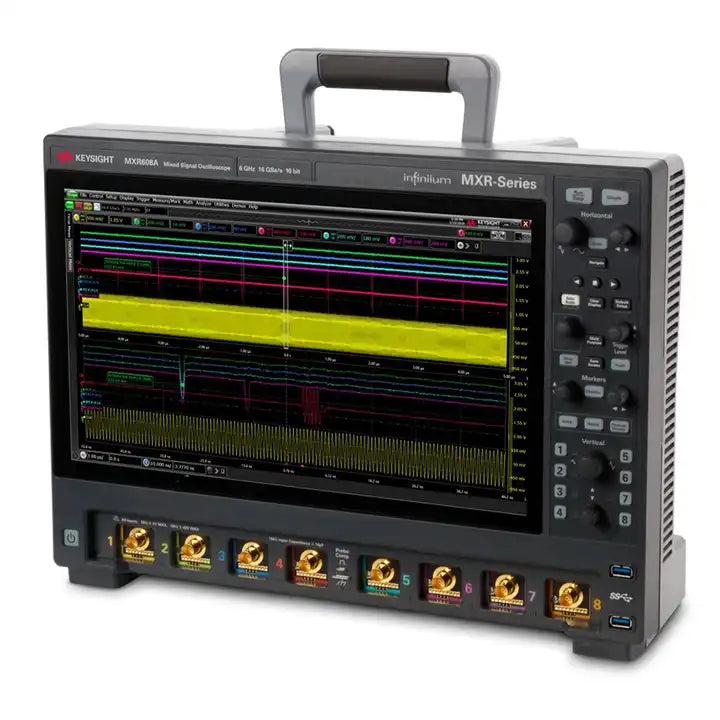 Keysight MXR608A Infiniium MXR Series Oscilloscope: 6 GHz, 8 channels