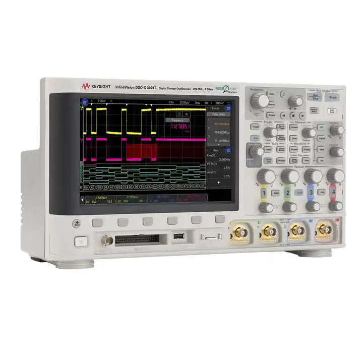 Keysight DSOX3024T oscilloscope: 200 MHz, 4 analog channels