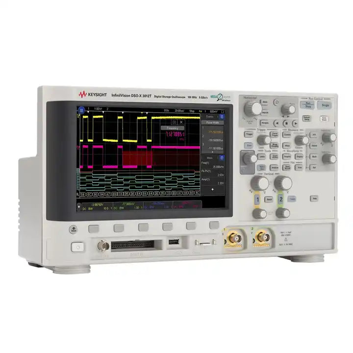 Keysight DSOX3012T oscilloscope: 100 MHz, 2 analog channels