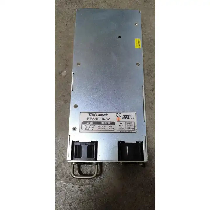 TDK-Lambda FPS1000-32 Power Supply OUTPUT:v1:32V 31A V2:12V 0.25A