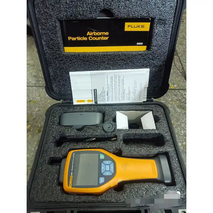 Fluke 985 6 CH. HVAC/IAQ Indoor Air Quality Particle Counter (0.3um - 10um)