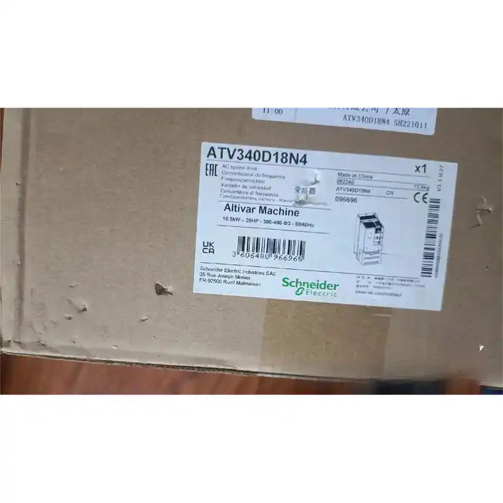 Schnei-der ATV340D18N4 Variable Speed drives new