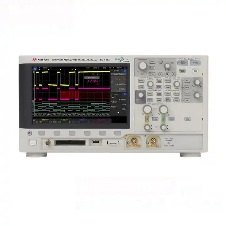 Keysight Bandwidth 1GHz 2 analog channels 16 digital  MSOX3102T mixed signal oscilloscope