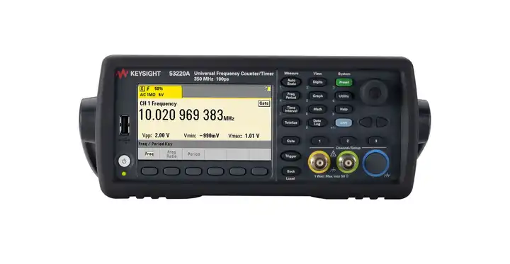 Keysight 53220A 350 MHz Universal Frequency Counter/Timer, 12 digits/s, 100 ps - XG eqpt