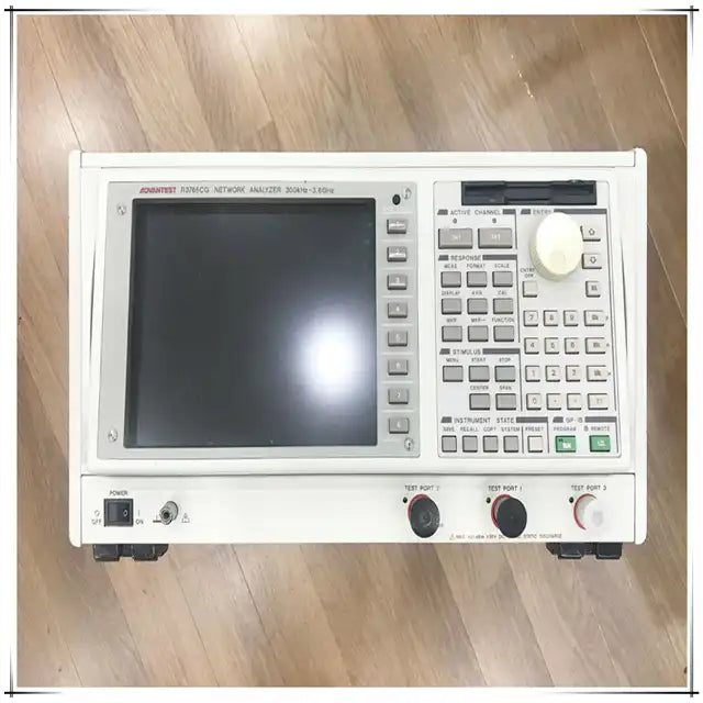 Used Advantest R3765CH 3G vector network Analyzer 40MHz-3.8GHz spectrum analyzer - XG eqpt