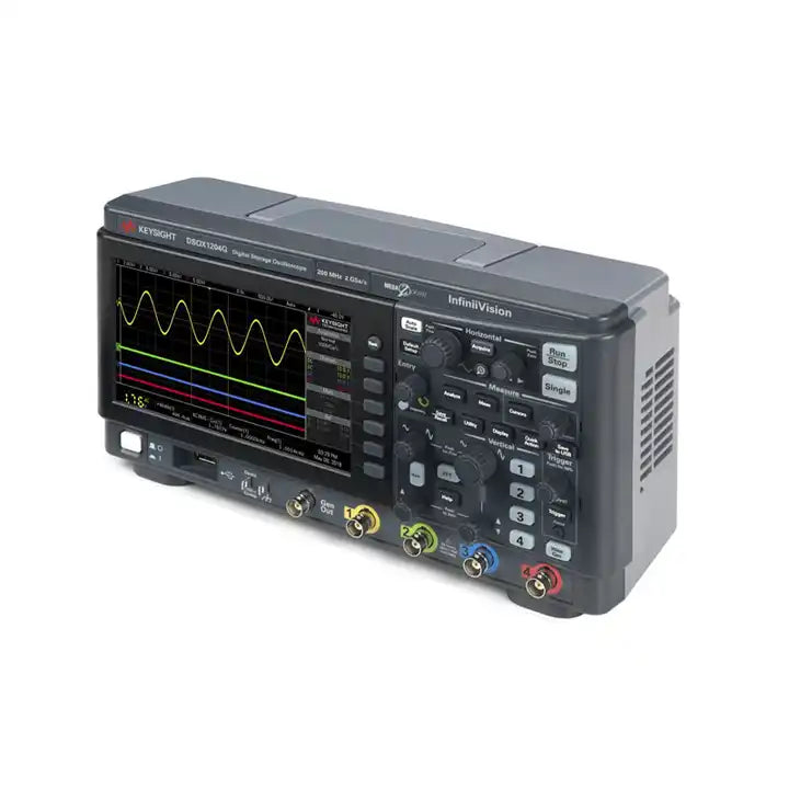 Keysight Bandwidth 200MHz  4 analog channels DSOX1204G oscilloscope - XG eqpt