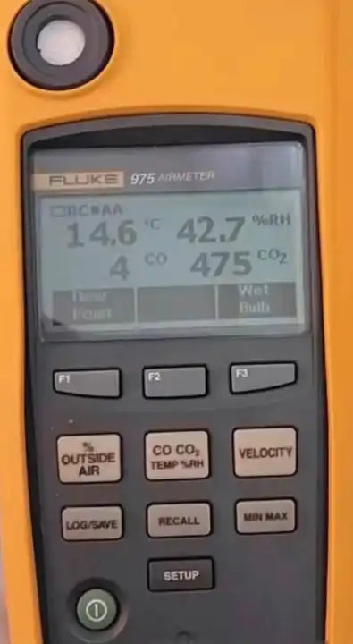 Used Fluke 975 AirMeter Indoor Air Quality Meter - XG eqpt