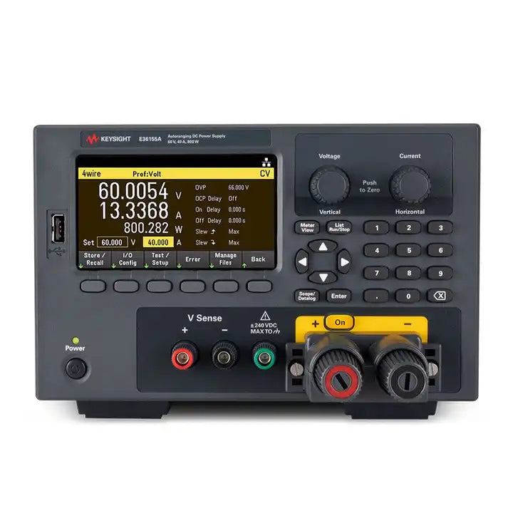 Keysight E36155AGV DC Power Supply with Oscilloscope and Arbitrary Waveform Generator Bundle