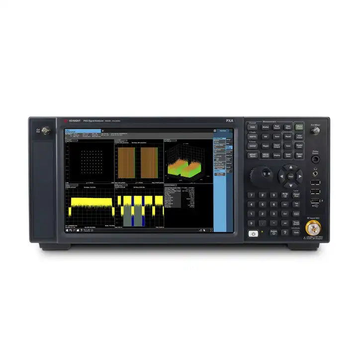 Keysight N9032B PXA signal analyzer, 2 Hz to 55 GHz frequency 2 Hz to 55 GHz DANL at 1GHz -174 dBmW