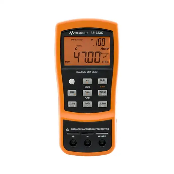 Keysight  U1733C 100Hz/120Hz/1kHz/10kHz/100kHz Handheld LCR Meter