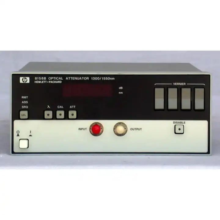 Agilent/HP 8158B 850nm 50-400Hz Programmable Optical Attenuator used