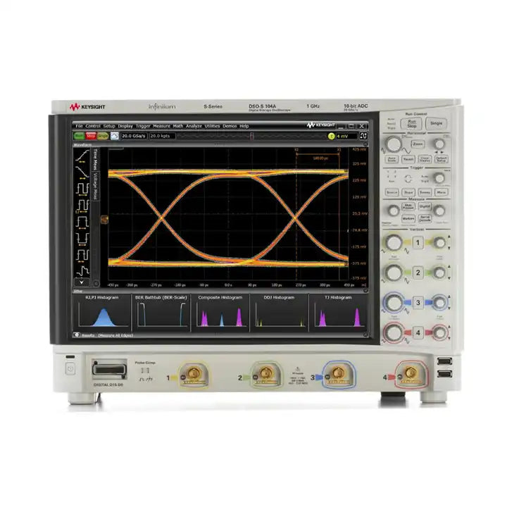 Keysight  1GHz bandwidth  4 analog channels  50 Mpts memory  DSOS104A High-definition oscilloscope