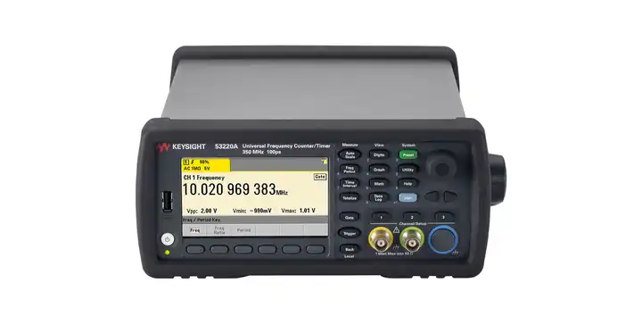 Keysight 53220A 350 MHz Universal Frequency Counter/Timer, 12 digits/s, 100 ps - XG eqpt