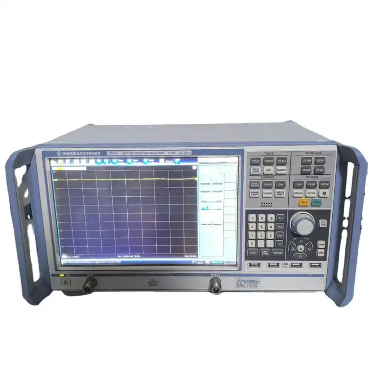 Rohde & Schwarz ZNB8 vector network analyzer, frequency range 900KHz-8.5GHz