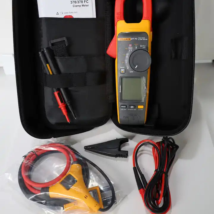 Fluke 377 FC Non-Contact Voltage True-RMS AC/DC Clamp Meter with iFlex 3-Phase