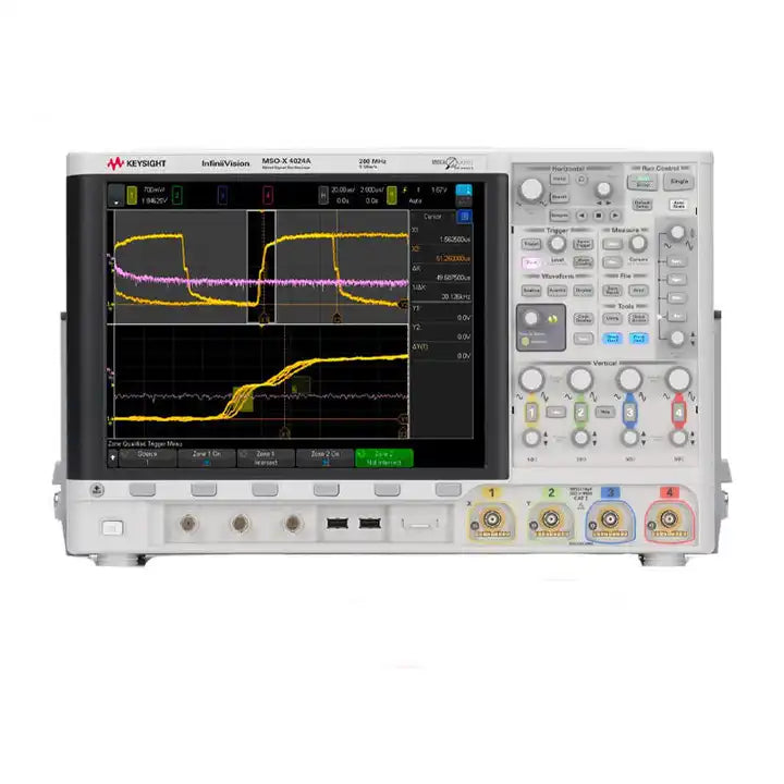 Keysight Bandwidth of 200 MHz 4 analog channels 16 digital  MSOX4024A mixed signal oscilloscope