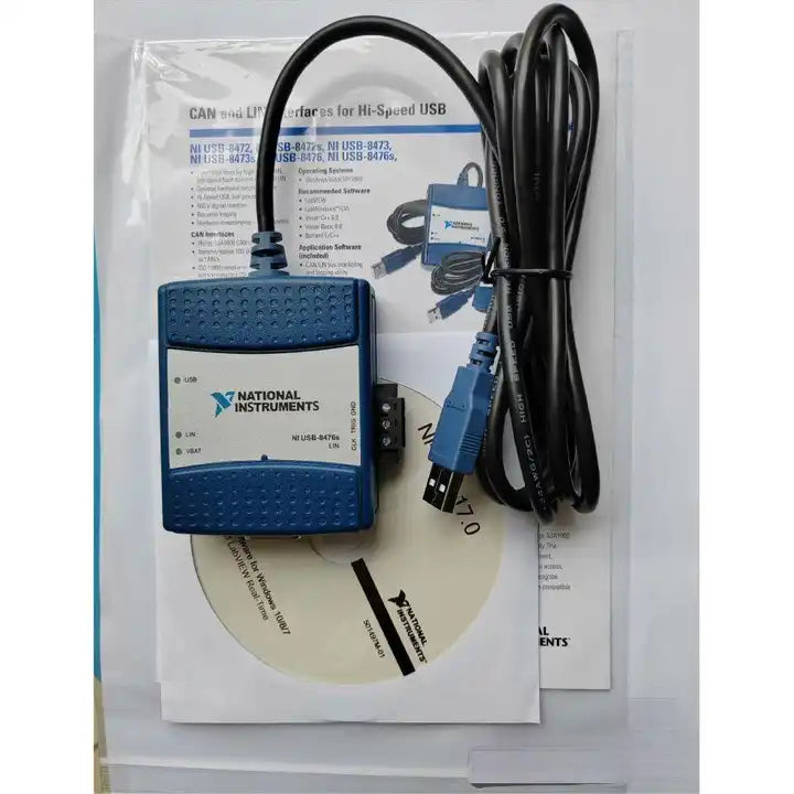 National Instruments NI USB-8476s 779794-01 LIN to USB interface NEW