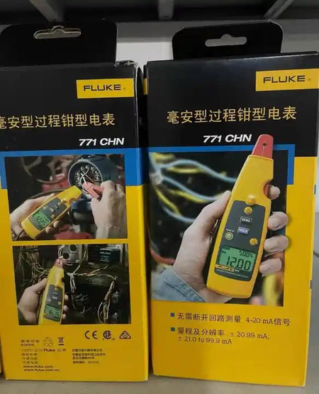 1 pc Fluke 771 Millamp Process Clamp Meter DMM Test AC MA Tester - XG eqpt