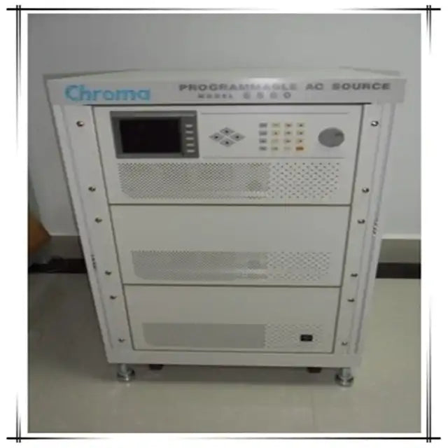 Used Chroma 6590 Series Programmable AC Power Supply Chroma 6590 High power variable frequency AC power supply - XG eqpt