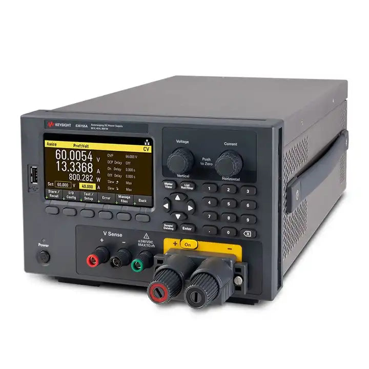 Keysight E36155AGVX DC Power Supply with Oscilloscope, Arbitrary Waveform Generator and Automotive Feature Pack