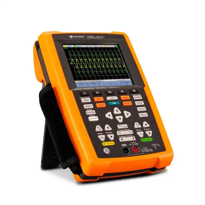 Keysight U1610A Handheld Oscilloscope, 100 MHz, 2 Analog Channels Maximum memory depth 120 thousand points