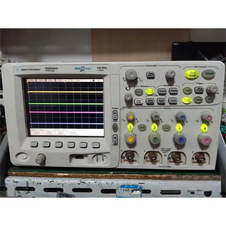 HP/Agilent /Keysight DSO6054A 4-Channel 500MHz Oscilloscope used