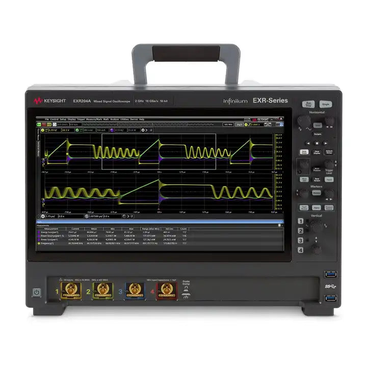 Keysight EXR204A Infiniium EXR Series Oscilloscope 2 GHz 4 channels Maximum memory depth 1.6 Gpts