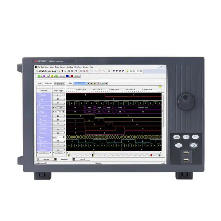 Keysight 16864A 136-channel portable logic analyzer 136 channels 350 MHz state 12.5 GHz timing scaling 2.5GHz timing