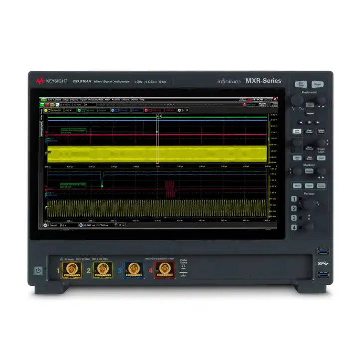 Keysight MXR104A Infiniium MXR Series Oscilloscope: 1 GHz, 4 channels