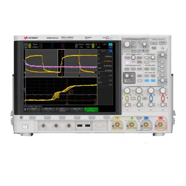 Keysight Bandwidth of 500 MHz 4 analog channels 16 digital  MSOX4054A mixed signal oscilloscope