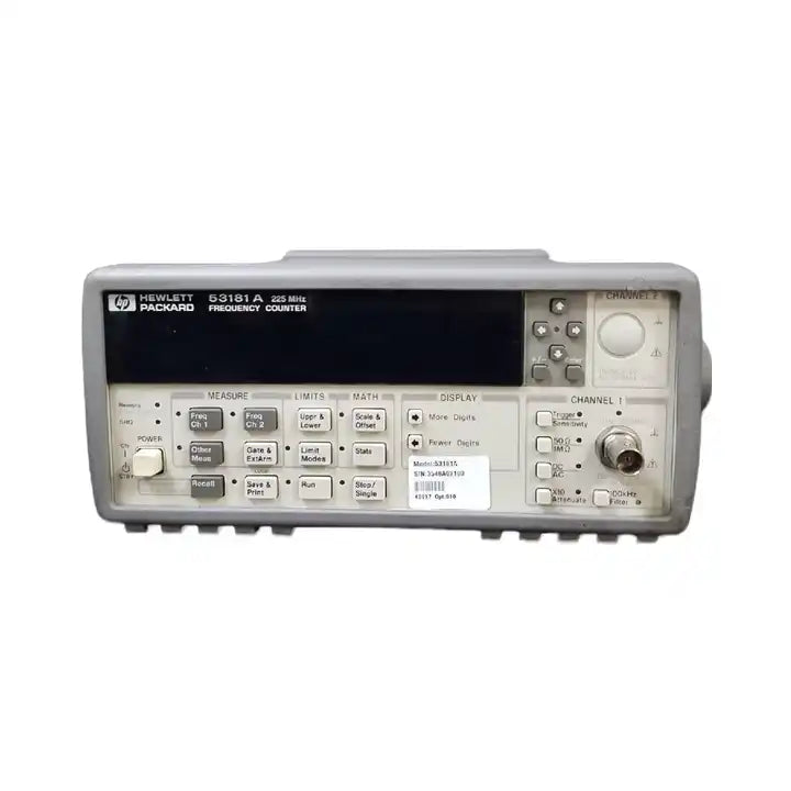 USED HP Keysight Agilent 53181A Universal Frequency Counter 225MHZ,10 Opt 010/