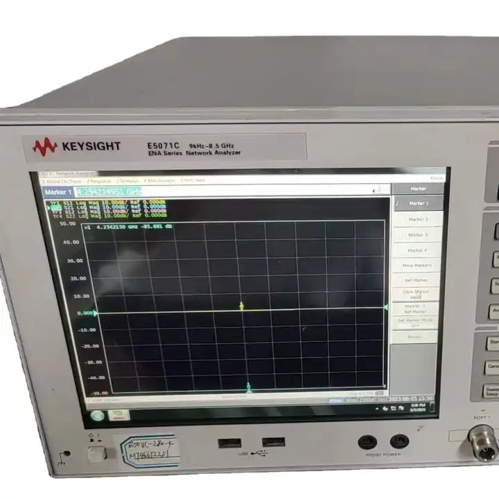 Used equipment - Keysight E5071C vector network analyzer  9KHz-8.5Ghz