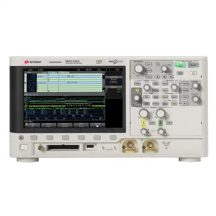 Keysight MSOX3102A Mixed Signal Oscilloscope: 1 GHz, 2 analog and 16 digital channels