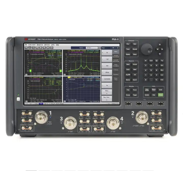 Keysight N5241B PNA-X Microwave Network Analyzer 900 Hz / 10 MHz to 13.5 GHz  2 and 4 ports one or two sources