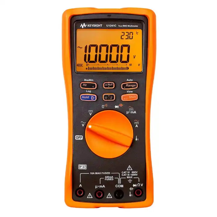 Keysight  U1241C Handheld Digital Multimeter, 4 Digit, IP67