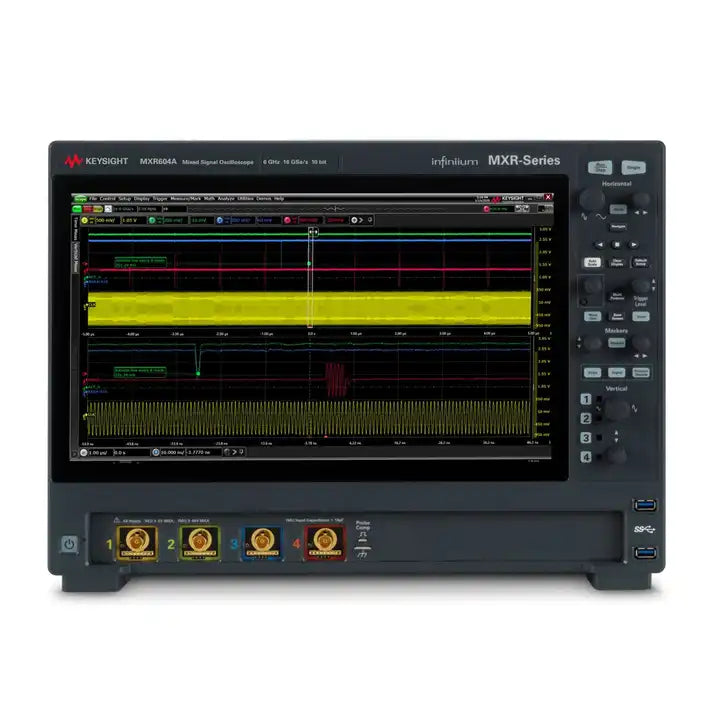 Keysight MXR604A Infiniium MXR Series Oscilloscope: 6 GHz, 4 channels