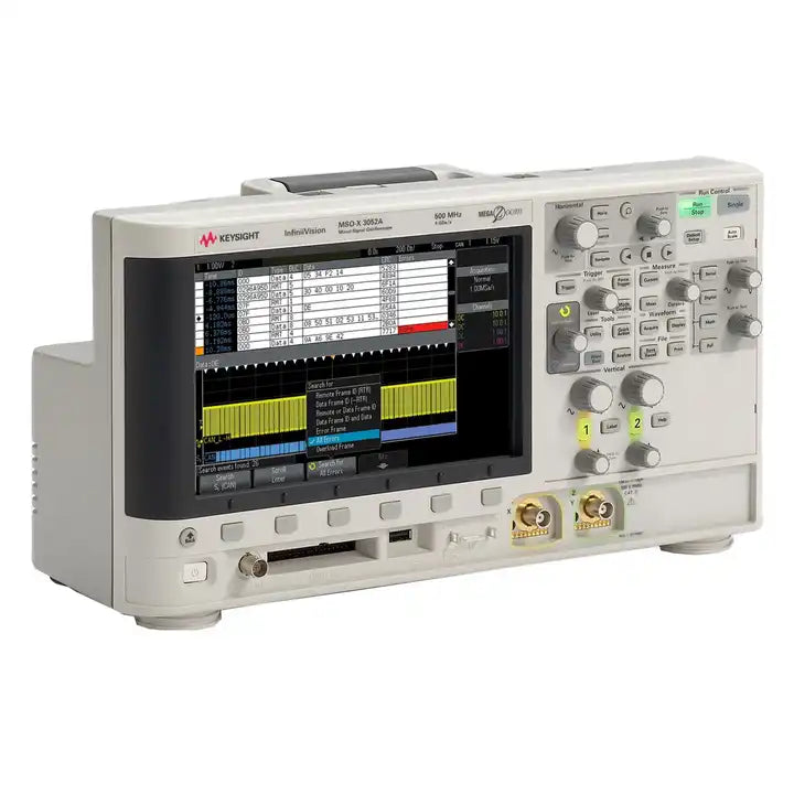 Keysight MSOX3052A Mixed Signal Oscilloscope: 500 MHz, 2 analog and 16 digital channels