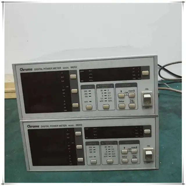 Used Chroma 66202 Digital Power meter Chroma 66202 single-phase digital power meter - XG eqpt