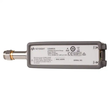 keysight U2049XA 10 MHz To 33 GHz LAN Peak And Average Power Sensor - XG eqpt