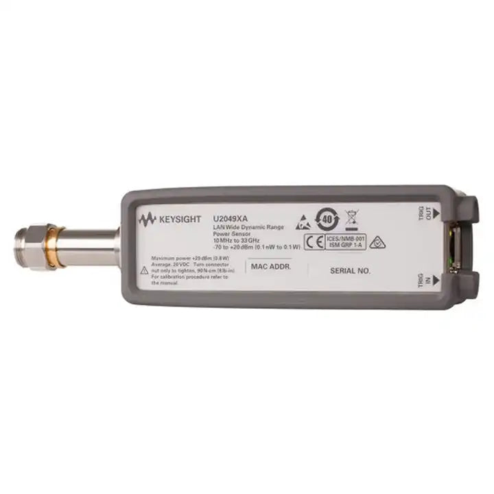 keysight U2049XA 10 MHz To 33 GHz LAN Peak And Average Power Sensor - XG eqpt