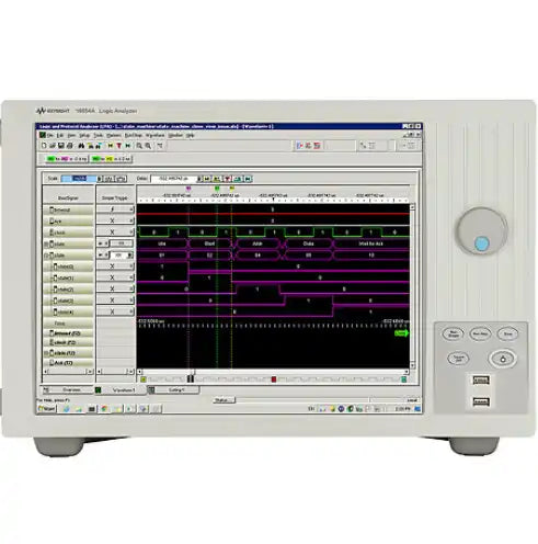 KEYSIGHT 16854A 136-Channel Portable Logic Analyzer with 2.5 GHz Timing in Deep Memory Price negotiable
