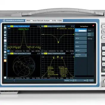 R&S ZNL6 Vector Network Analyzer The 3-in-1 allrounder 5 kHz to 6 GHz
