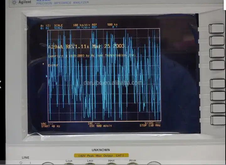 Keysight 4294A Precision Impedance Analyzer, 40 Hz to 110 MHz Price negotiable - XG eqpt