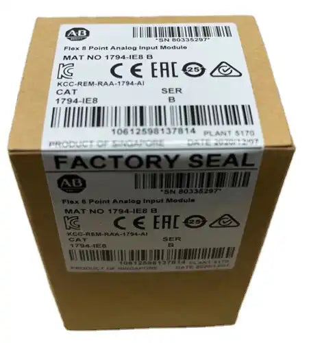 New Sealed A-B 1794-IE8 Flex 8 Point Analog Input Module PLC 1794-IE8